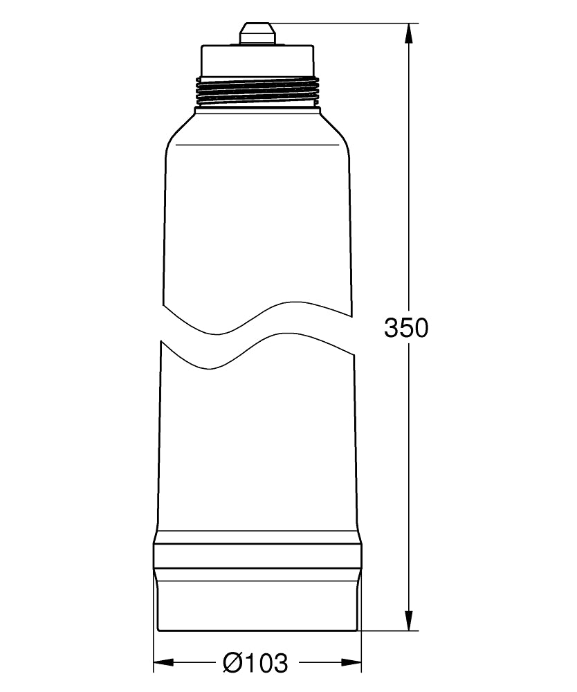 Grohe Blue BWT Austauschfilter 40412, L-Size
