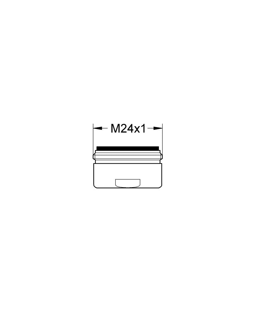 GROHE Mousseur 13961, Außengewinde M 24 x 1 (chrom)