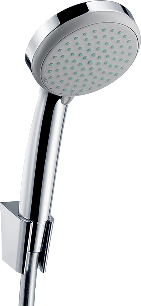 hansgrohe Croma 100 Vario Brauseset mit Porter und Brauseschlauch 1,25 m (chrom)