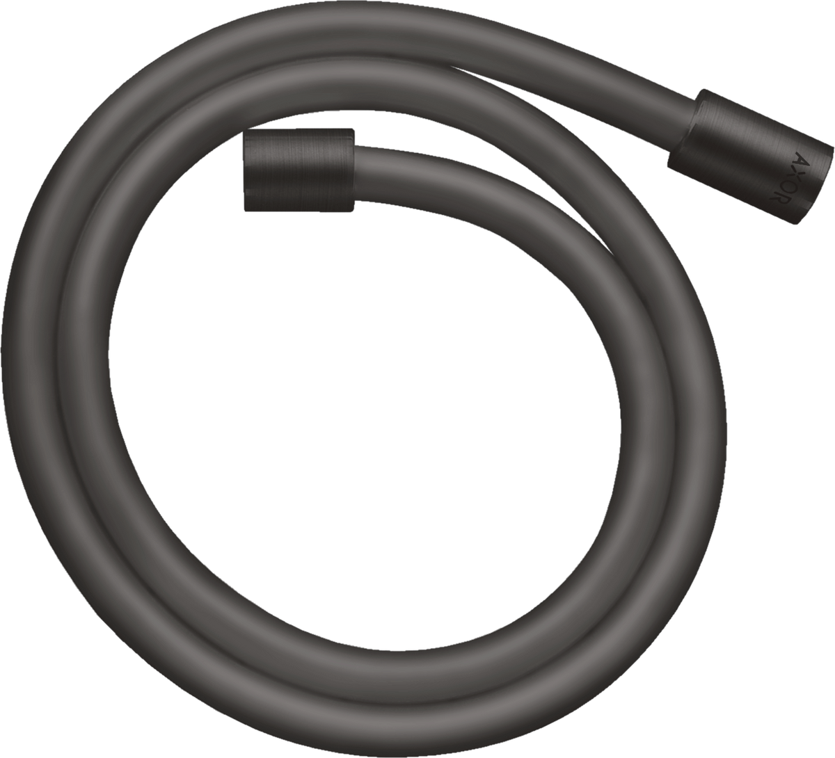 Axor Starck Isiflex Brauseschlauch 1,60 m mit beidseitig zylindrischer Mutter (Brushed Black Chrome)