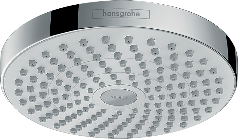 Hansgrohe Croma Select S Kopfbrause 180 2jet (weiß/chrom)
