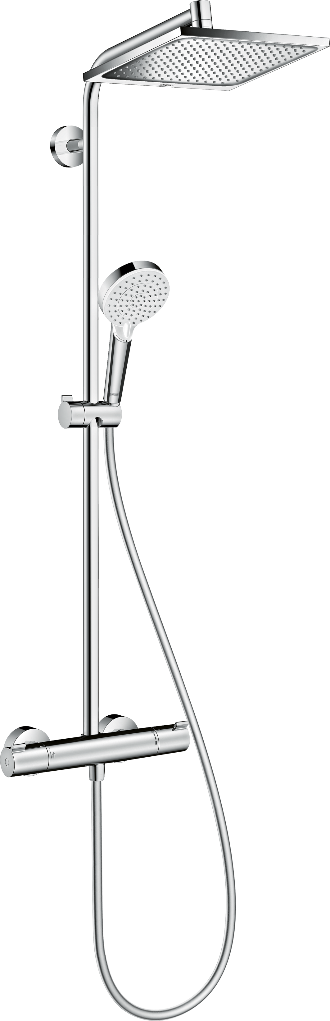 Hansgrohe Crometta E Showerpipe 240 EcoSmart mit Thermostat (chrom)