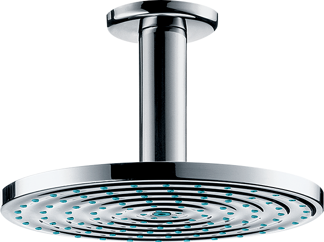 Hansgrohe Raindance S Kopfbrause 180 1jet Air mit Deckenanschluss 100 mm (chrom)