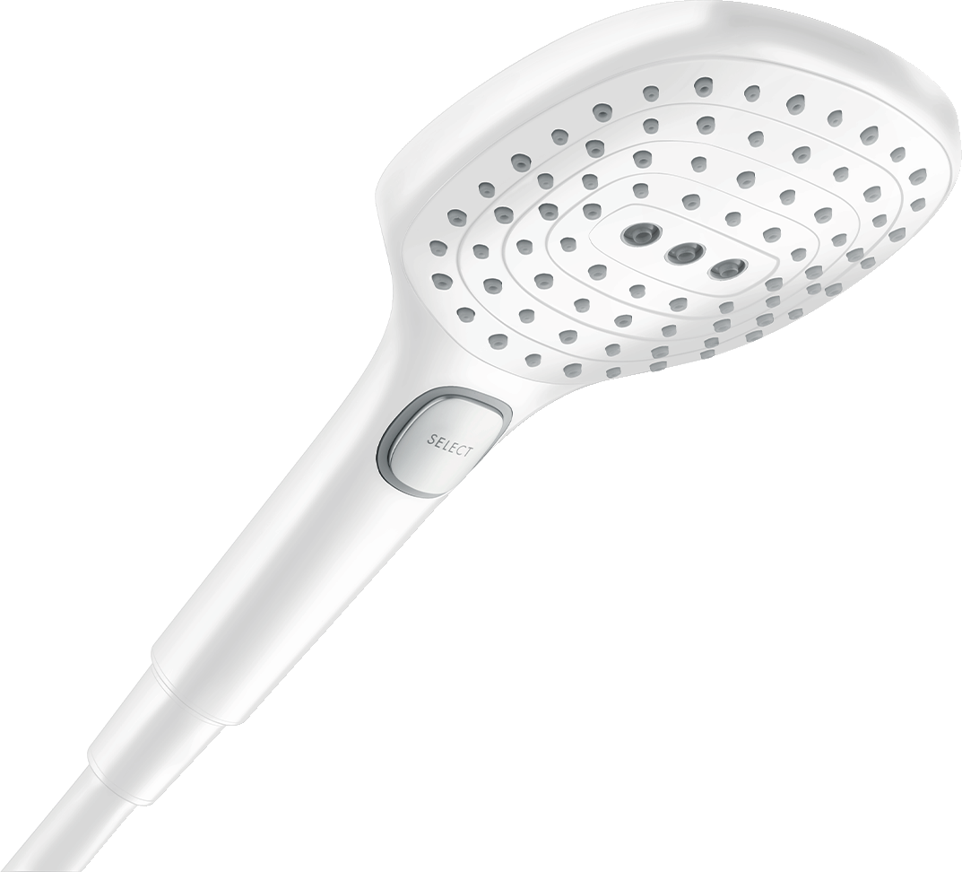 Hansgrohe Raindance Select E 120 3jet EcoSmart+ Handbrause (mattweiß)