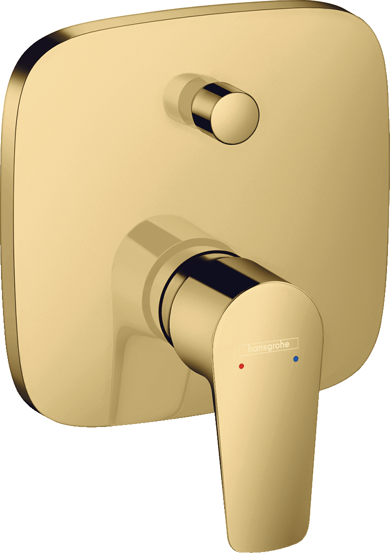 Hansgrohe Talis E Wannenmischer Unterputz, Fertigset (polished gold optic)