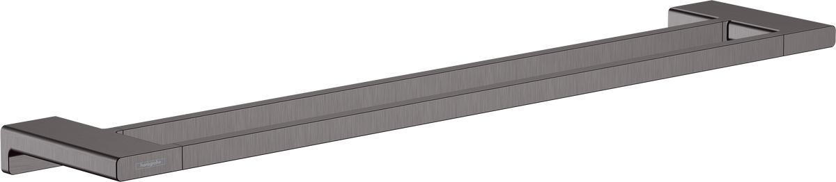 Hansgrohe AddStoris Doppel-Badetuchhalter 648 mm (Brushed Black Chrome)