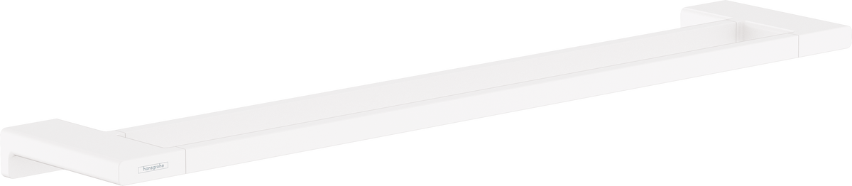 Hansgrohe AddStoris Doppel-Badetuchhalter 648 mm (mattweiß)