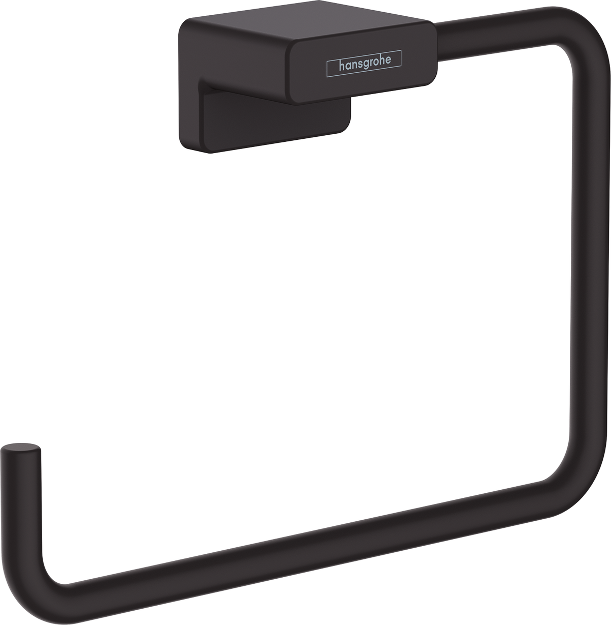 hansgrohe AddStoris Handtuchring (mattschwarz)