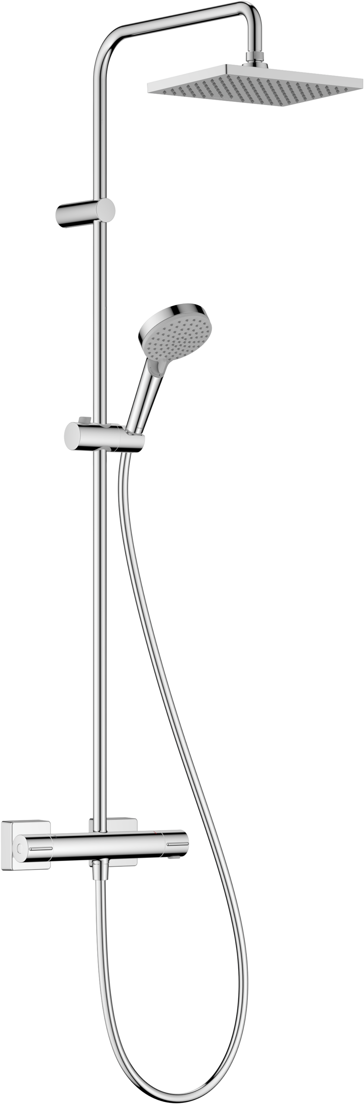 Hansgrohe Vernis Shape Showerpipe 230 1jet Green mit Thermostat (chrom)