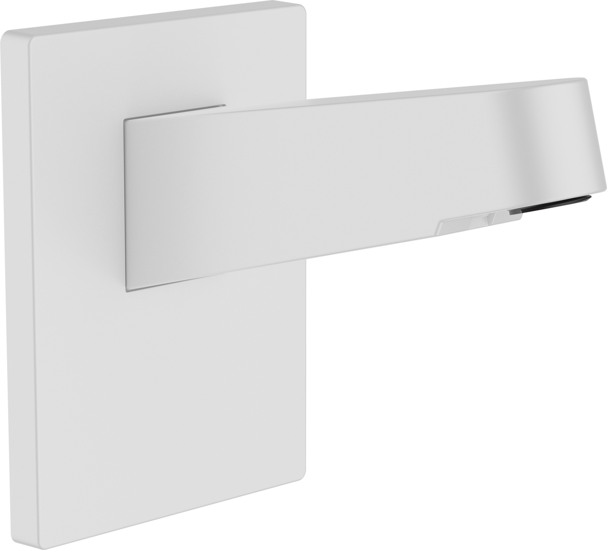 Hansgrohe Pulsify Wandanschluss für Kopfbrausen bis 260 mm (mattweiß)