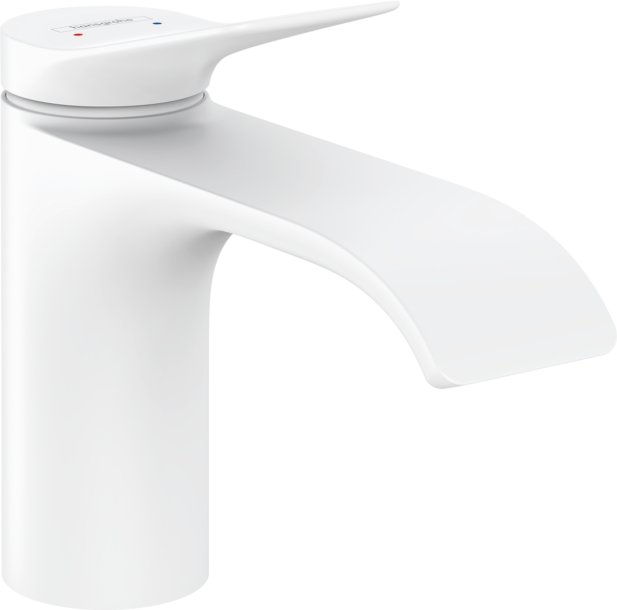 Hansgrohe Vivenis Waschtischmischer 80 ohne Ablaufgarnitur (mattweiß)