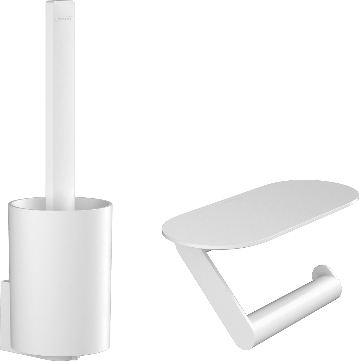 hansgrohe WallStoris Toilettenset (mattweiß)