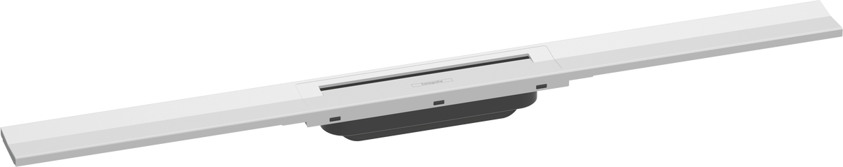 Hansgrohe RainDrain Flex Duschrinne 800 mm, vor Ort kürzbar (mattweiß)