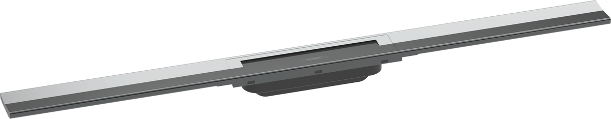 Hansgrohe RainDrain Flex Duschrinne 900 mm, vor Ort kürzbar (chrom)