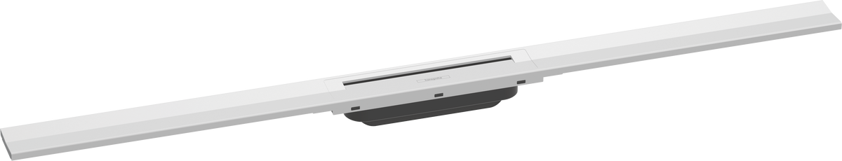 Hansgrohe RainDrain Flex Duschrinne 1000 mm, vor Ort kürzbar (mattweiß)