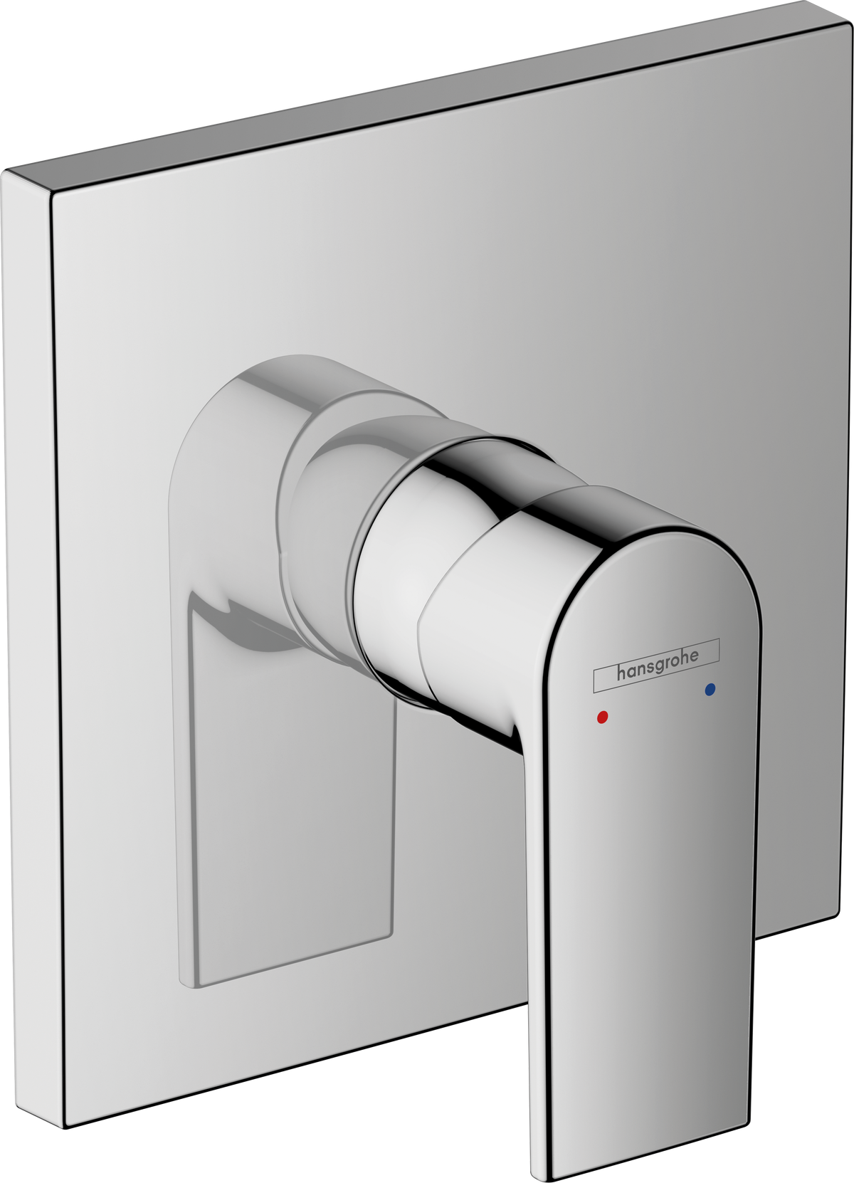 Hansgrohe Vernis Shape Brausenmischer Unterputz, Fertigset für 1 Verbraucher (chrom)