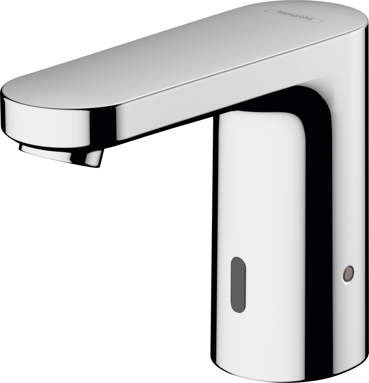 Hansgrohe Vernis Blend Elektronik-Waschtischmischer 100 mit Temperaturvoreinstellung, Netzbetrieb 230 V (chrom)