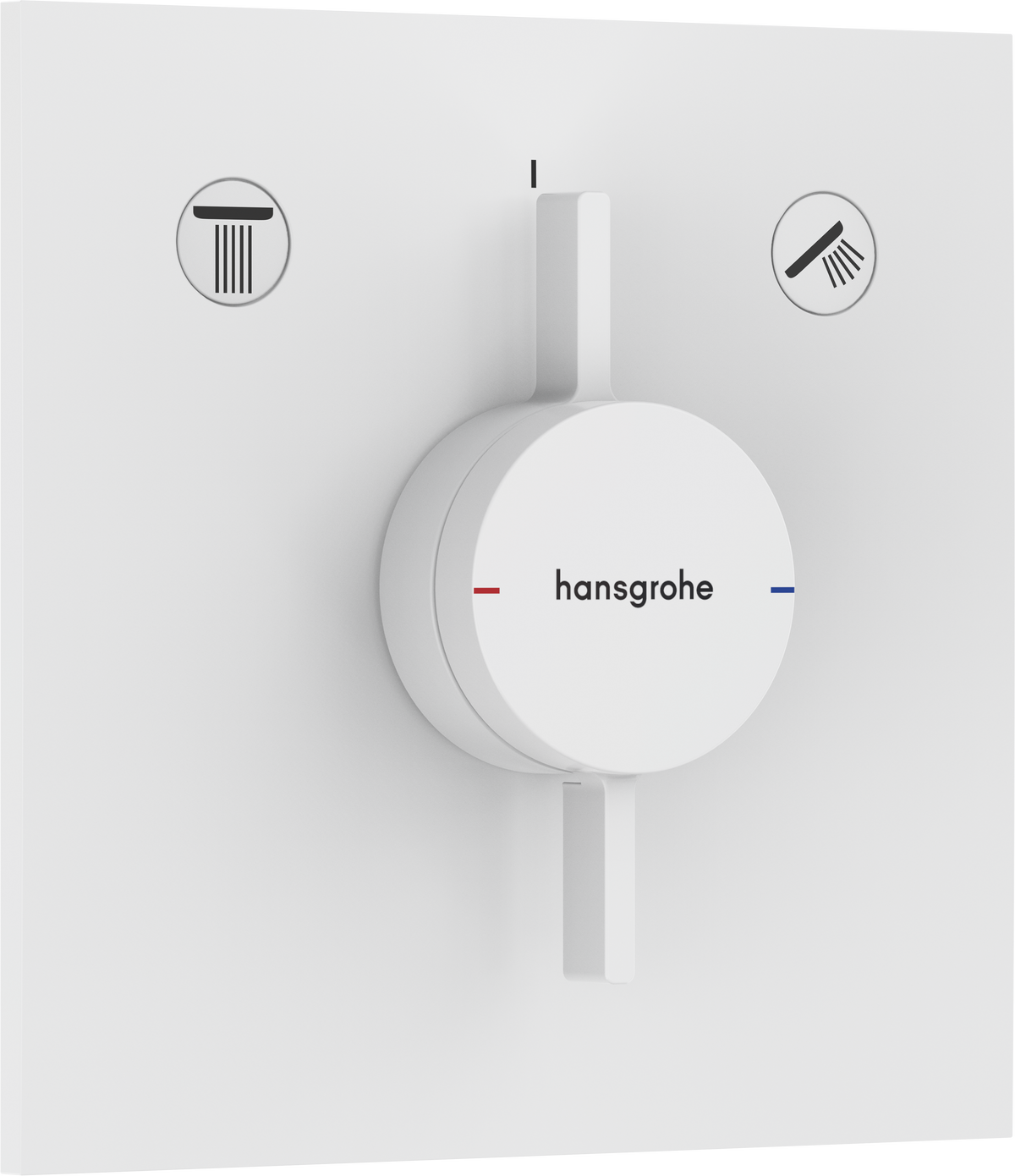 Hansgrohe DuoTurn E Mischer Unterputz für 2 Verbraucher (mattweiß)