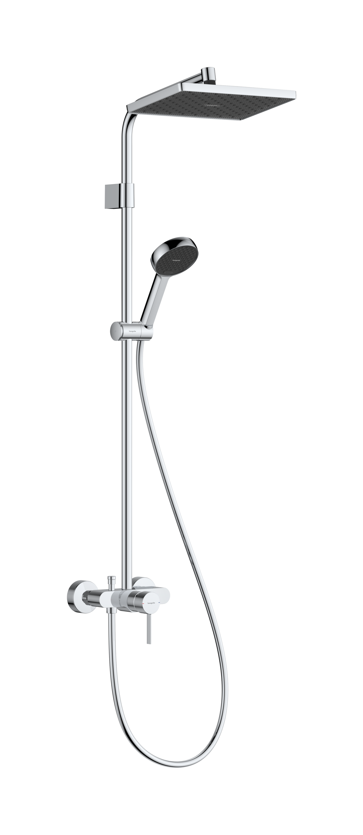 Hansgrohe Activera Q Showerpipe 290/180 1jet EcoSmart mit Einhebelmischer (chrom)