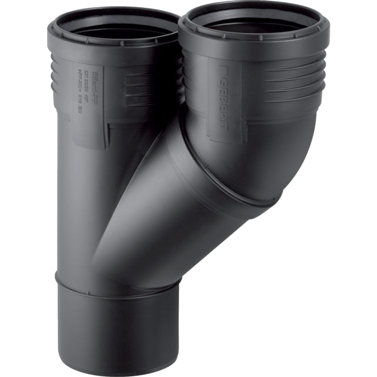Geberit Silent-PP Parallelabzweig 45° d110/110