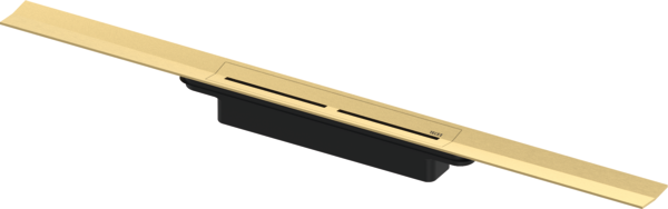 TECEdrainprofile Duschprofil mit farbiger Oberfläche, 1000 mm (Gold Optik gebürstet)
