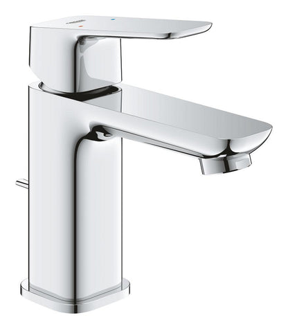 Grohe Cubeo Einhand-Waschtischbatterie 101694, S-Size, mit Zugstangen-Ablaufgarnitur (chrom)