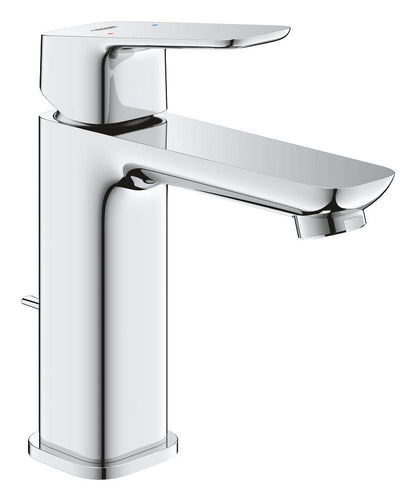 Grohe Cubeo Einhand-Waschtischbatterie 101749, M-Size, mit Zugstangen-Ablaufgarnitur (chrom)