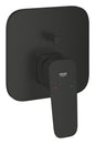Grohe Cubeo Einhand-Wannenbatterie 101778, Fertigmontageset für Rapido SmartBox (matt black)