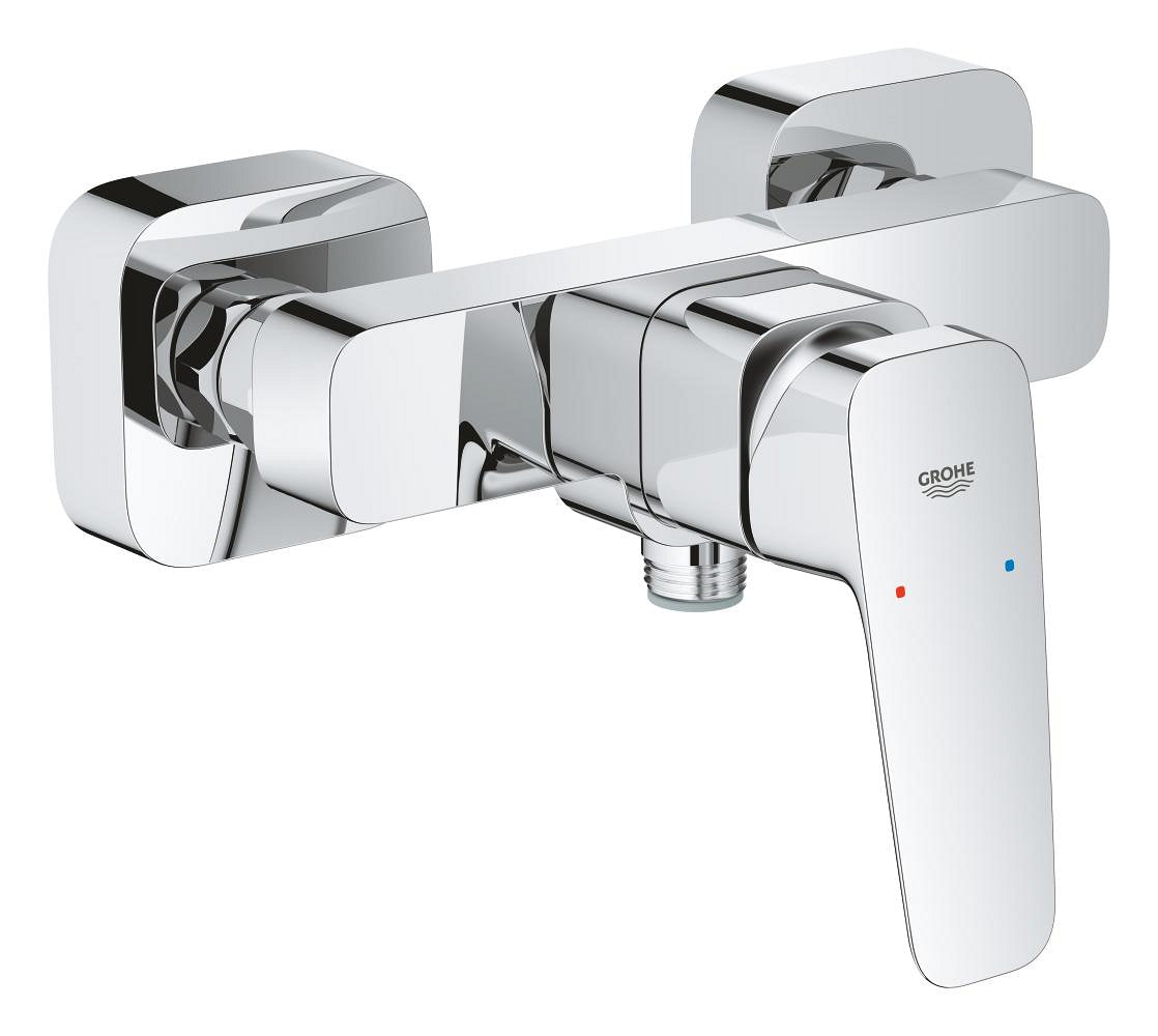 Grohe Cubeo Einhand-Brausebatterie 101824, Wandmontage (chrom)