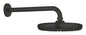Grohe Tempesta 210 Kopfbrauseset 102218 mit Brausearm 286 mm, 1 Strahlart, 8,5 l/min (matt black)