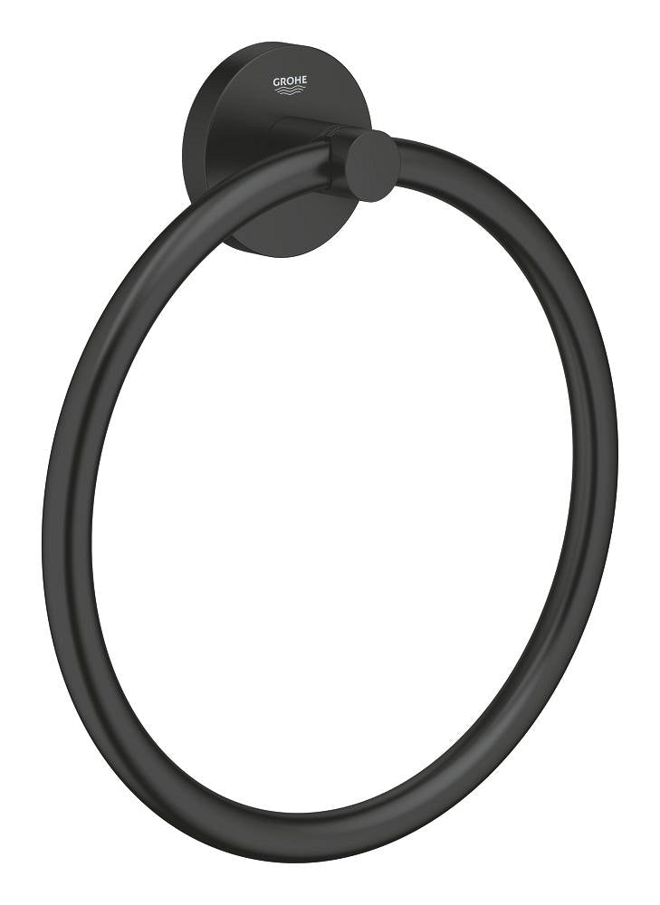 GROHE Essentials Handtuchring (matt black)