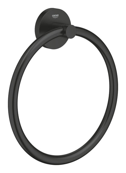 GROHE Essentials Handtuchring (matt black)