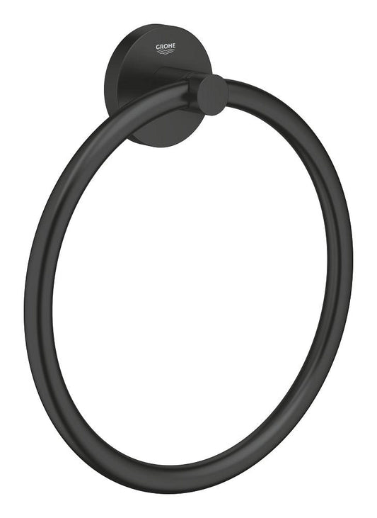 GROHE Essentials Handtuchring (matt black)