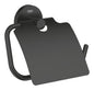 GROHE Essentials WC-Papierhalter 102465 mit Deckel (matt black)