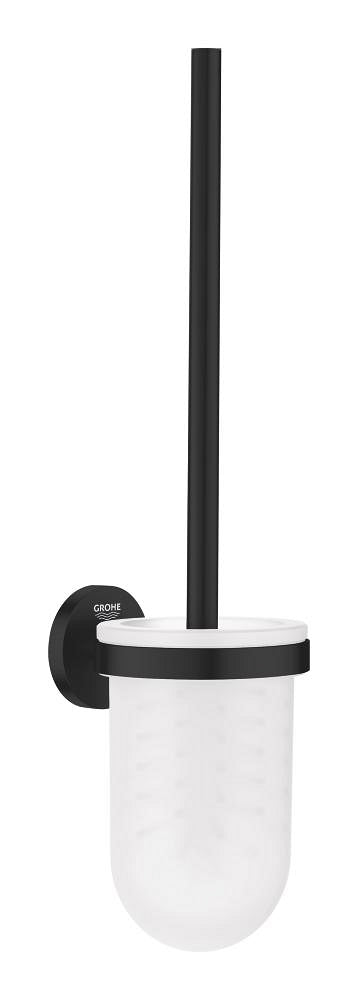 GROHE Essentials WC-Bürstengarnitur 102468, Wandmontage (matt black)