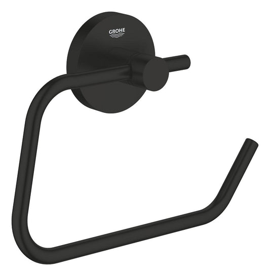 GROHE Essentials WC-Papierhalter 102472 ohne Deckel (matt black)