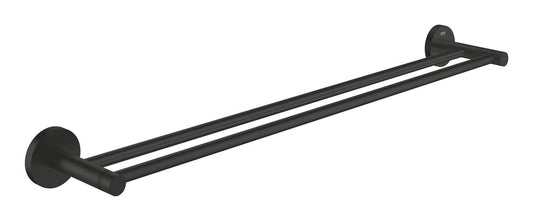 Grohe Essentials Doppel-Badetuchhalter 102473, 654 mm (matt black)