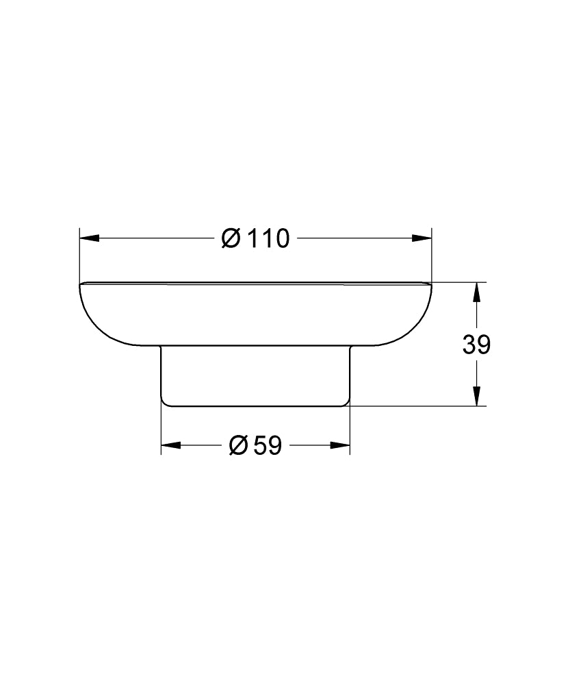 GROHE Essentials Seifenschale (Glas)