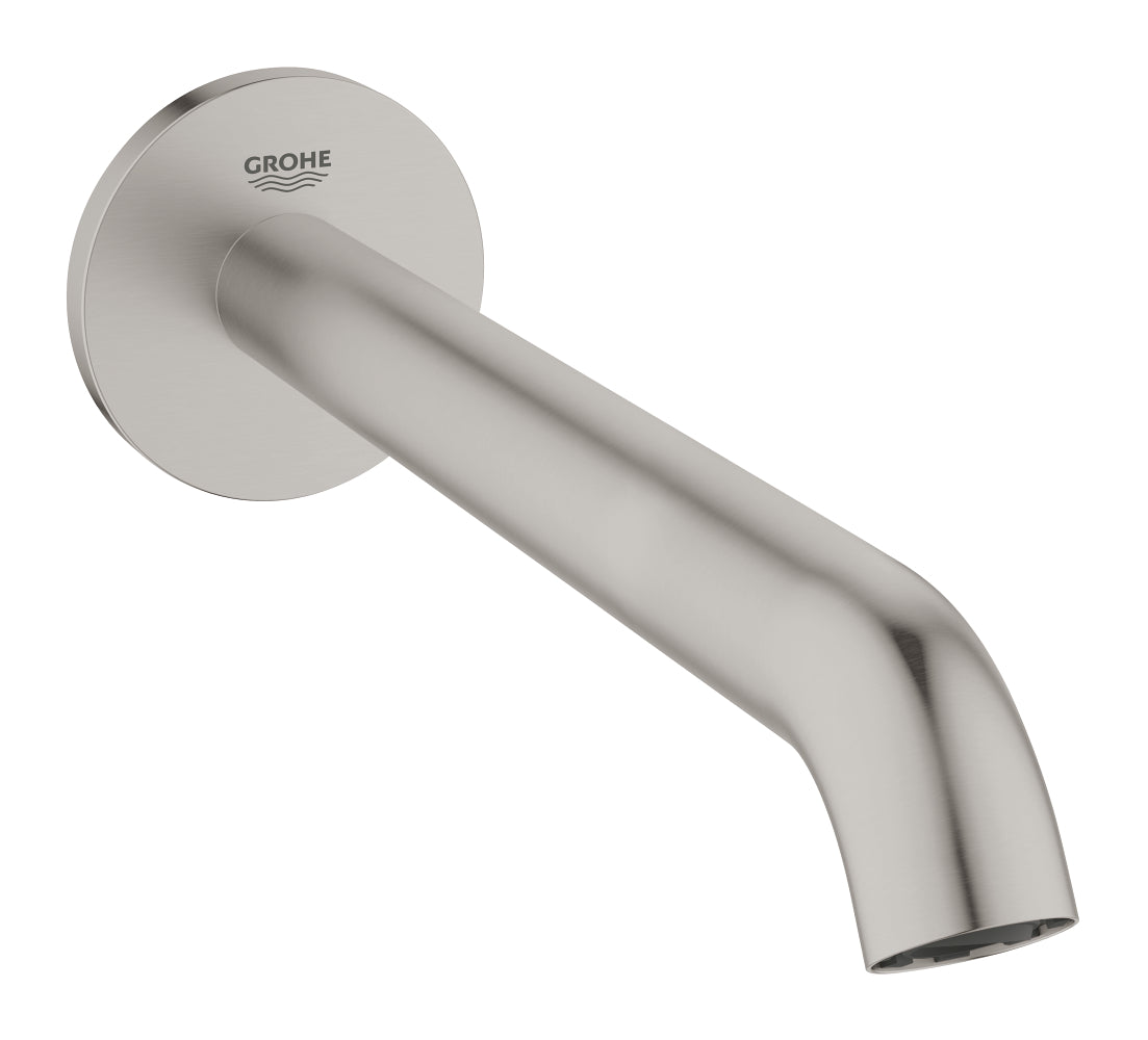 Grohe Essence Wanneneinlauf 13449, Wandmontage, Ausladung 221 mm (supersteel)