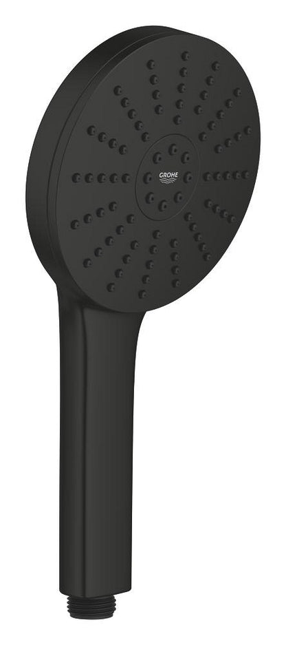 GROHE Euphoria 120 Handbrause 134883, 3 Strahlarten, 5,2 l/min (matt black)