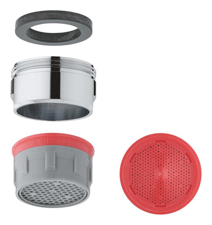 GROHE Spar-Laminarstrahlregler M24 x 1 Außengewinde 8,3 l/min (chrom)
