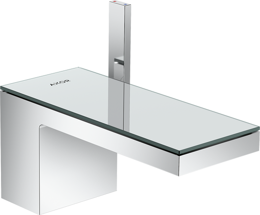 Axor MyEdition Waschtischmischer 70 mit Push-Open Ablaufgarnitur (chrom)