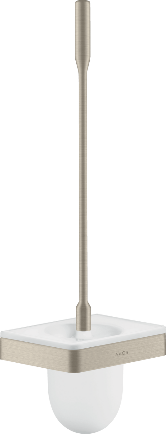 Axor Universal Softsquare WC-Bürste mit Wandhalter (brushed nickel)