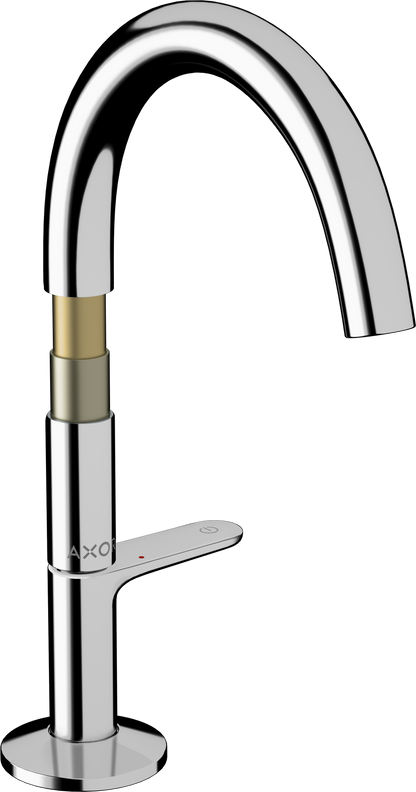 Axor One Select Waschtischmischer 170 mit Push-Open Ablaufgarnitur (chrom)