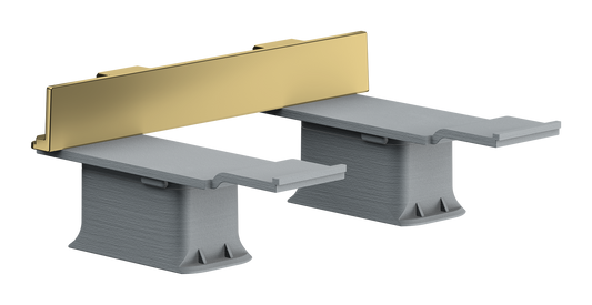 Axor Universal Accessories Adapterset für Reling (Polished Gold Optic)