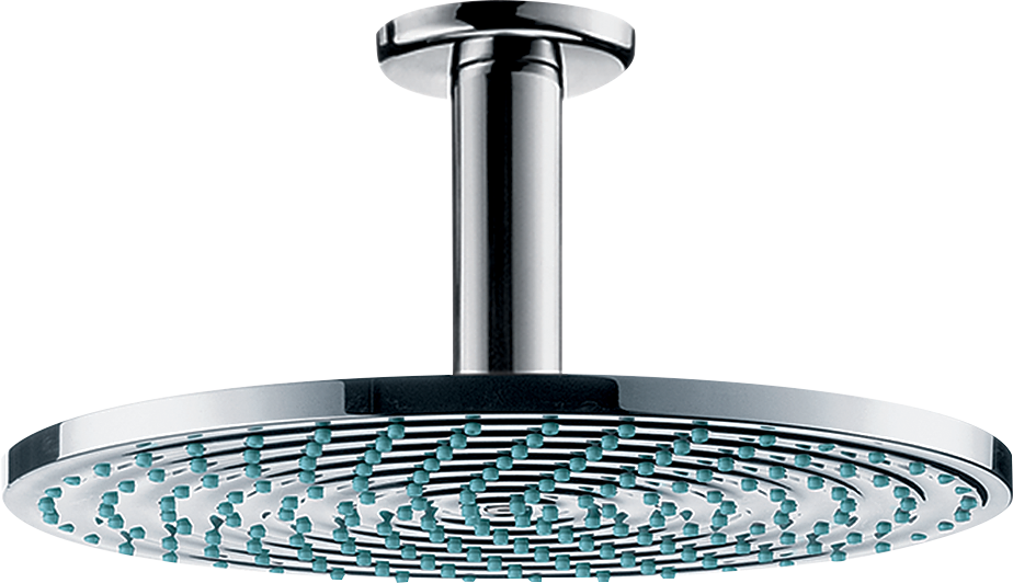Hansgrohe Raindance S Kopfbrause 240 1jet Air mit Deckenanschluss 100 mm (chrom)