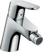 Hansgrohe Focus Bidetmischer mit Push-Open Ablaufgarnitur (chrom)