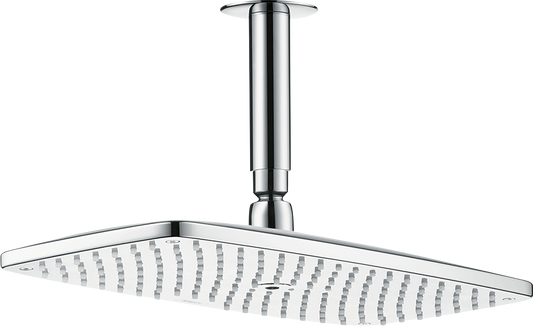 Hansgrohe Raindance E Kopfbrause 360 1jet Air mit Deckenanschluss 100 mm (chrom)