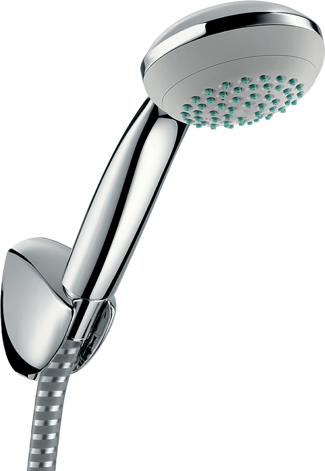 hansgrohe Crometta 85 1jet Brauseset mit Porter C und Brauseschlauch 1,60 m (chrom)