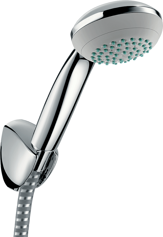 hansgrohe Crometta 85 1jet Brauseset mit Porter C und Brauseschlauch 1,60 m (chrom)